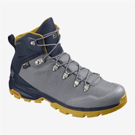 Salomon OUTback 500 GTX Wanderstiefel Herren Grau/Navy [0TRK-K]